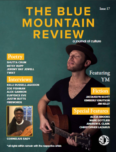 The Blue Mountain Review Issue 17 Cover