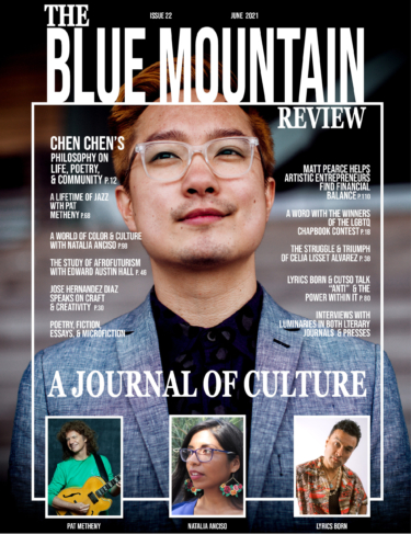 The Blue Mountain Review Issue 22 Cover