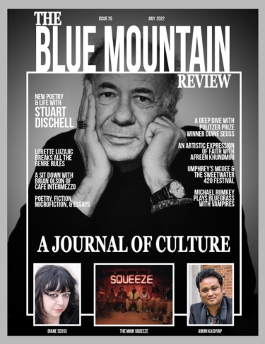 The Blue Mountain Review Issue 25 Cover