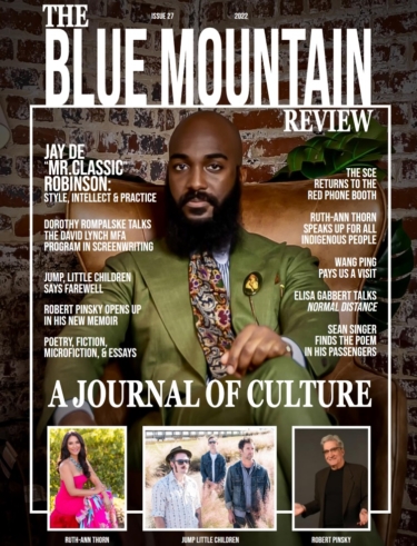The Blue Mountain Review Issue 27 Cover