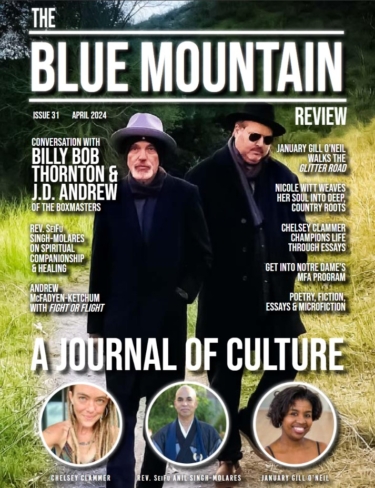 The Blue Mountain Review Issue 31 Cover